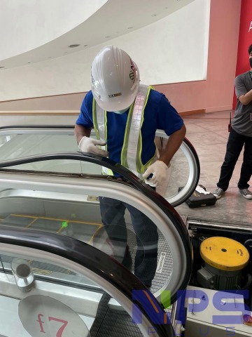 เช็คการทำงานของบันไดเลื่อน